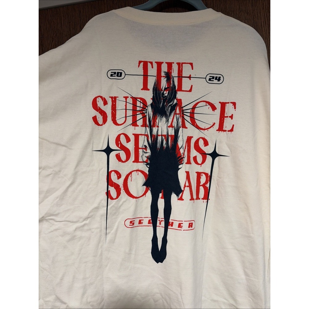 Seether Merch Band Tee 3XL Band Tee Rockband 90s Era 2024 Tee